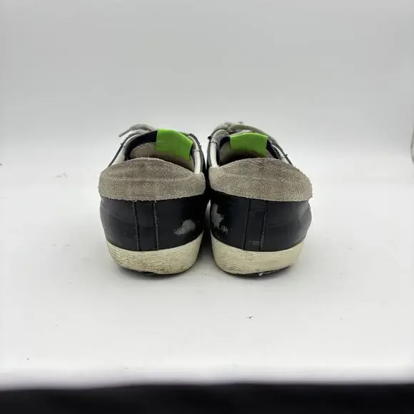 Golden Goose GDBB Super Star Sneakers Leather Suede Mens Shoes 41 US 8